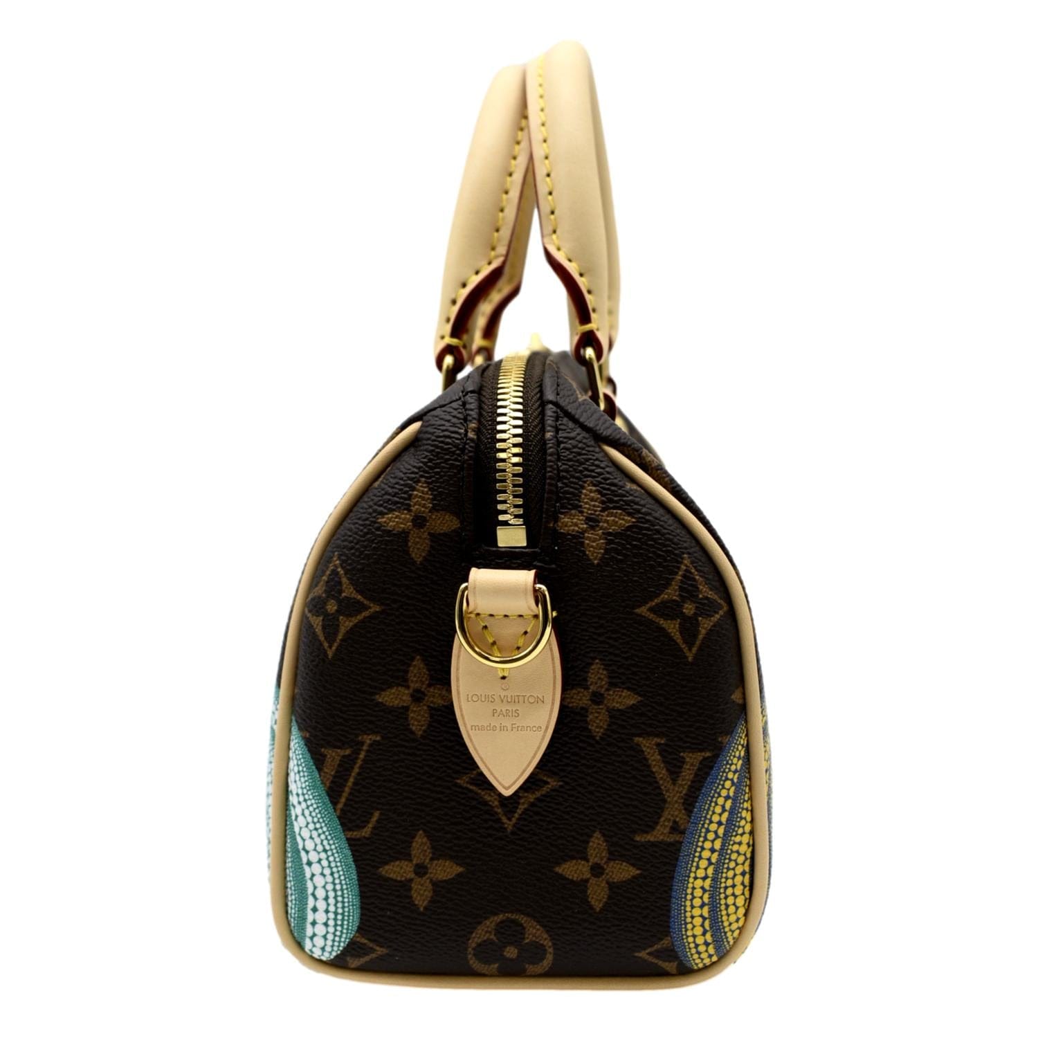 LV x YK Nano Speedy Monogram Canvas - Wallets and Small Leather Goods