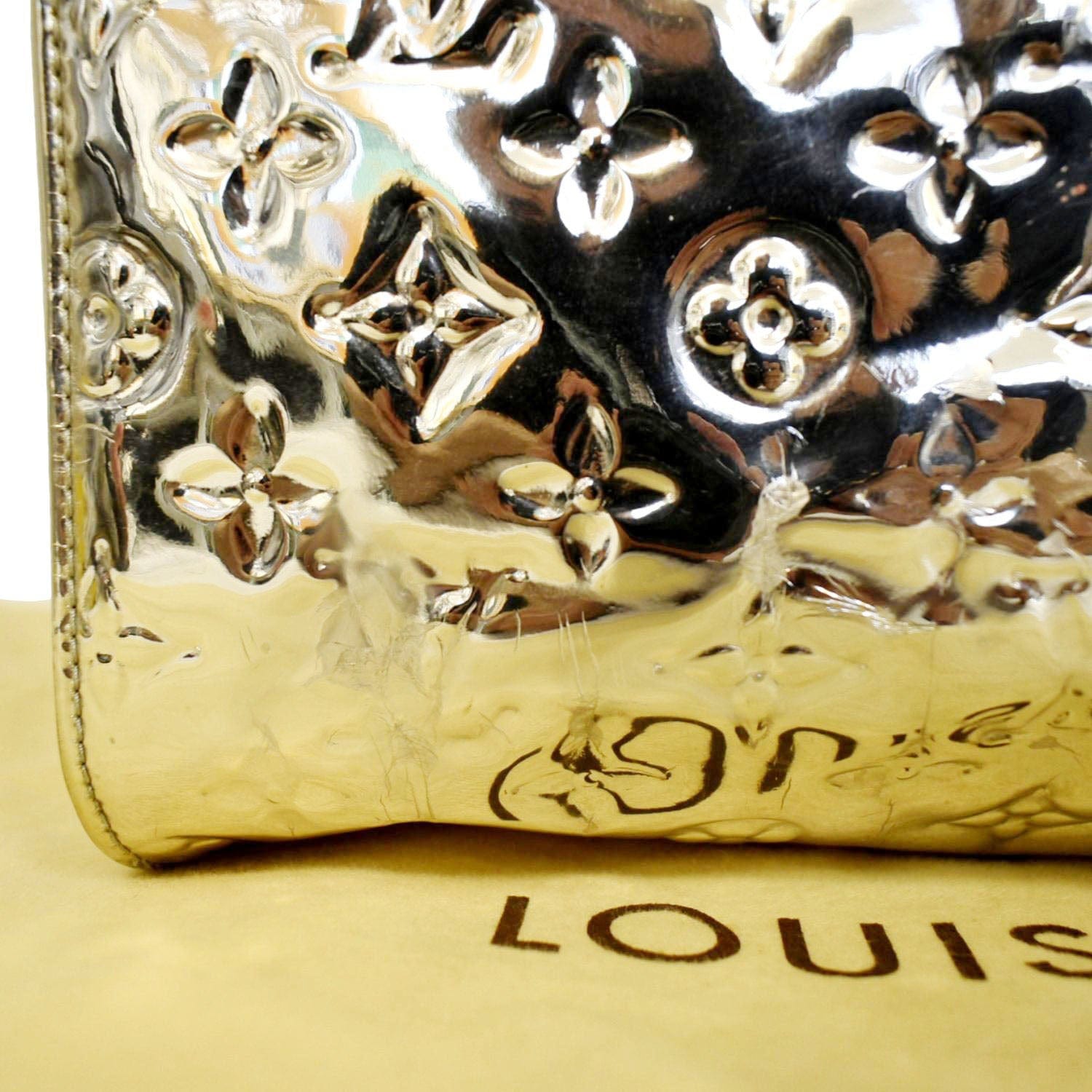 Louis Vuitton Limited Edition Silver Monogram Miroir Top Handle Speedy 30,  2006. at 1stDibs