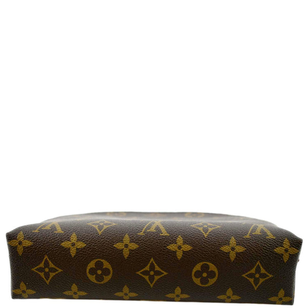 Louis Vuitton Monogram Canvas Cosmetic Pouch in Brown - Bottom