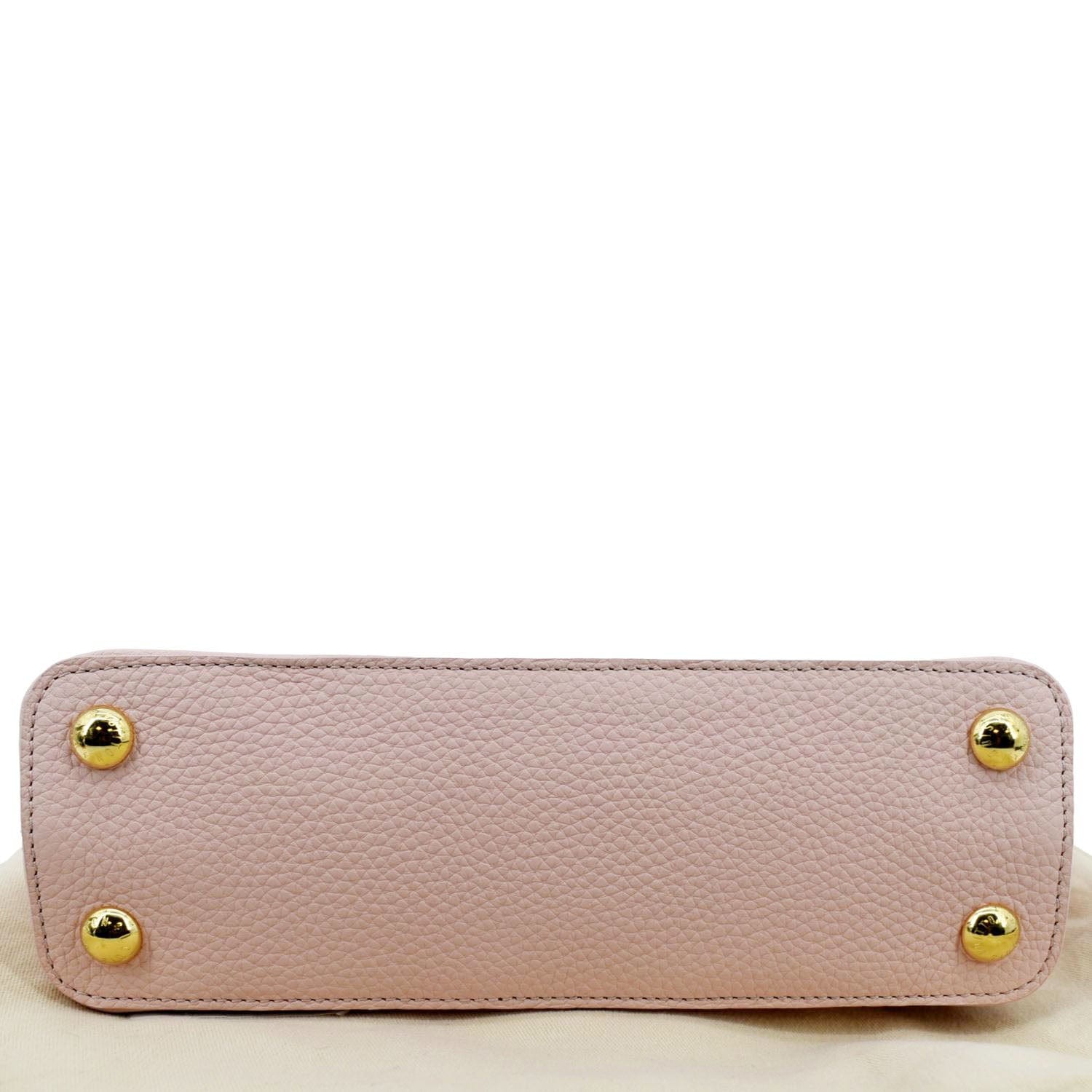 LOUIS VUITTON Capucines MM Taurillon Leather Pink – ALB