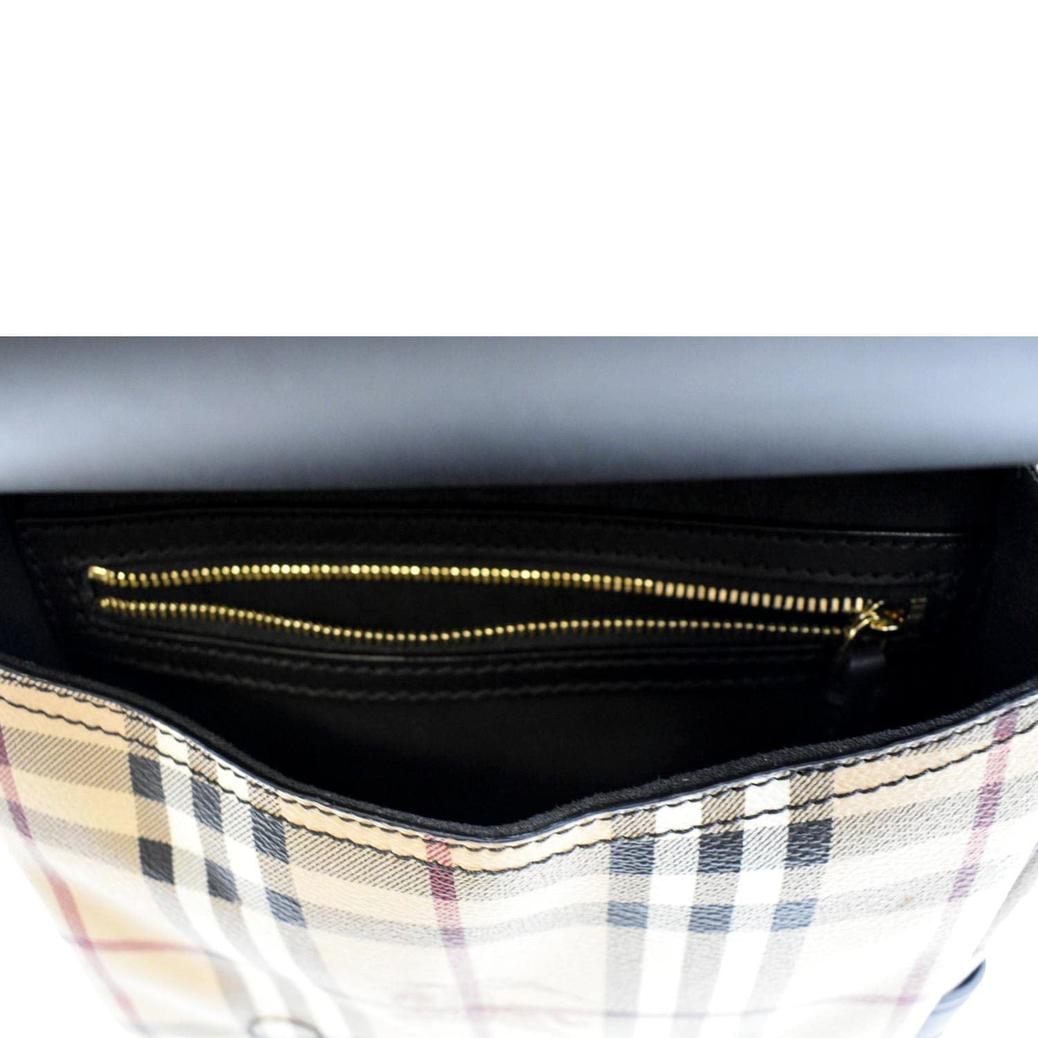 NEW Burberry Bridle Baby Studded Leather Shoulder Bag, Black - J'adore  Fashion Boutique