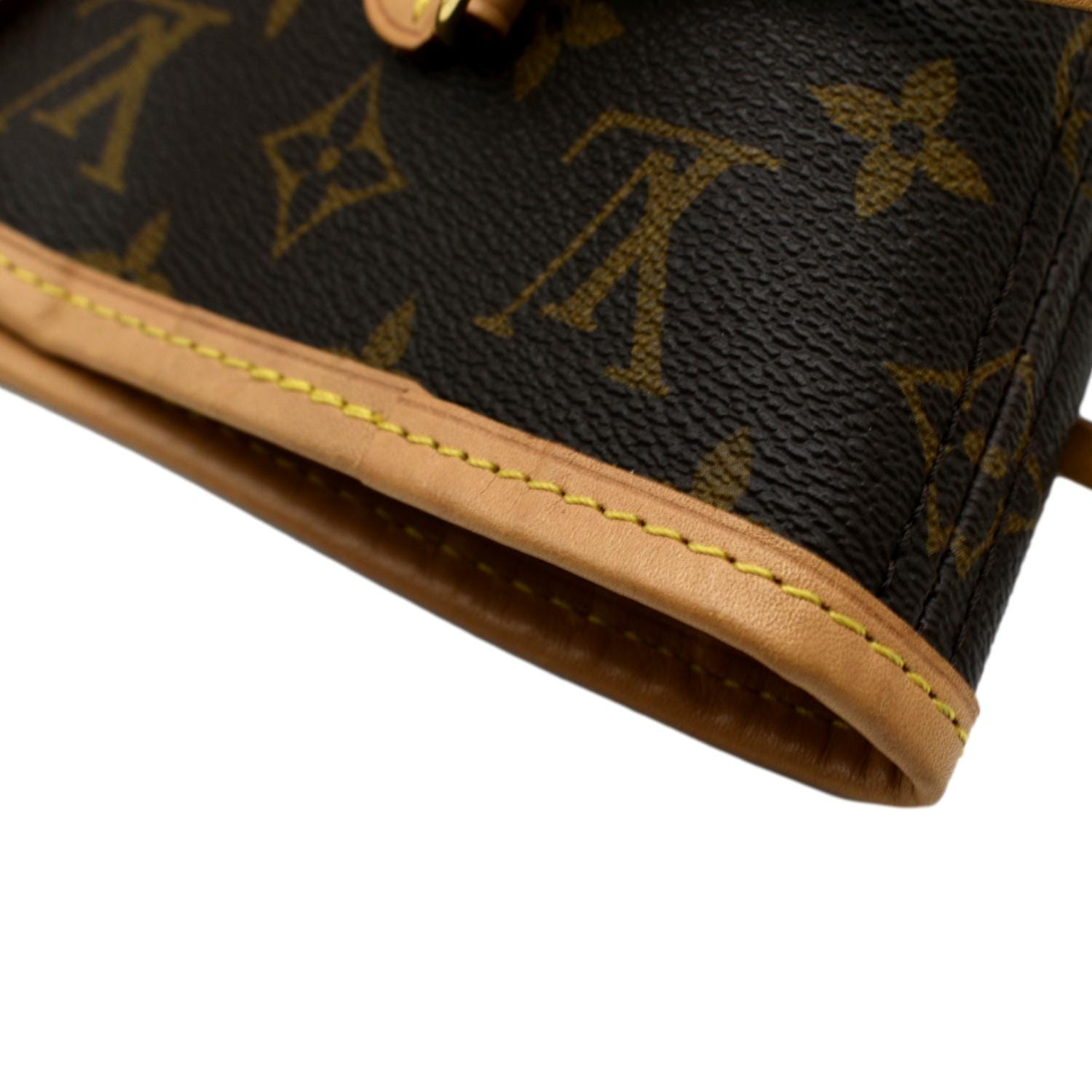 Louis Vuitton Brown Monogram Coated Canvas Neverfull Gold Hardware