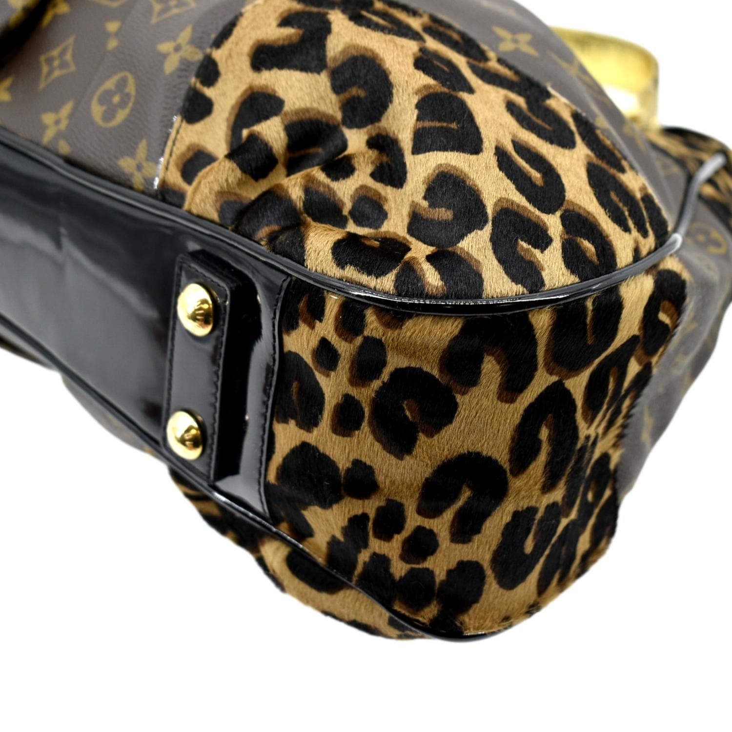 Leopard Monogram Tote Bag