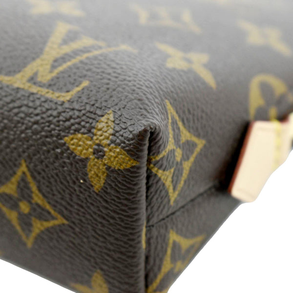 Louis Vuitton Monogram Canvas Cosmetic Pouch in Brown - Bottom Right