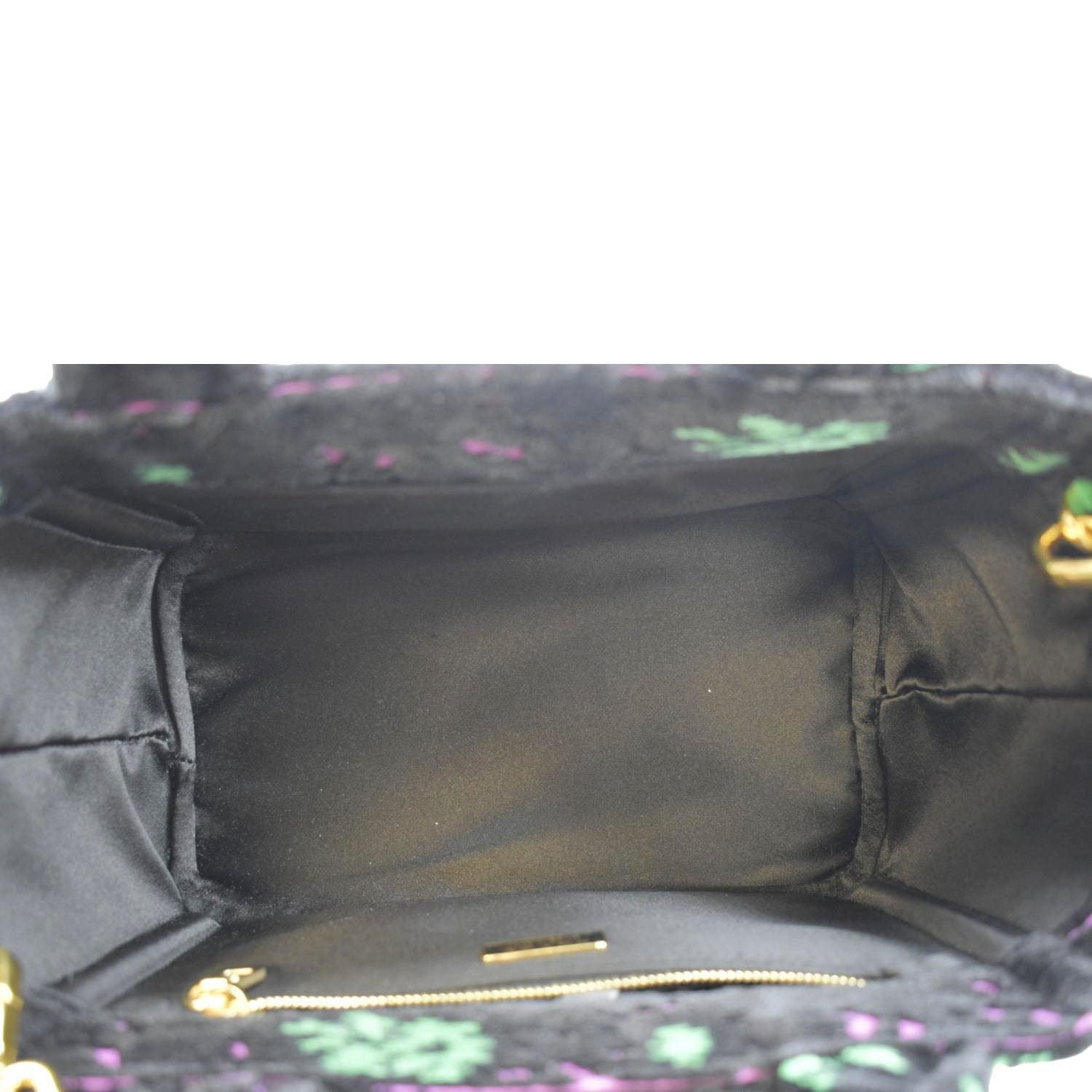 Prada Small Velvet Flap Crossbody Bag