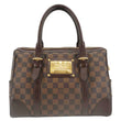 LOUIS VUITTON Berkeley Damier Ebene Satchel Bag Brown