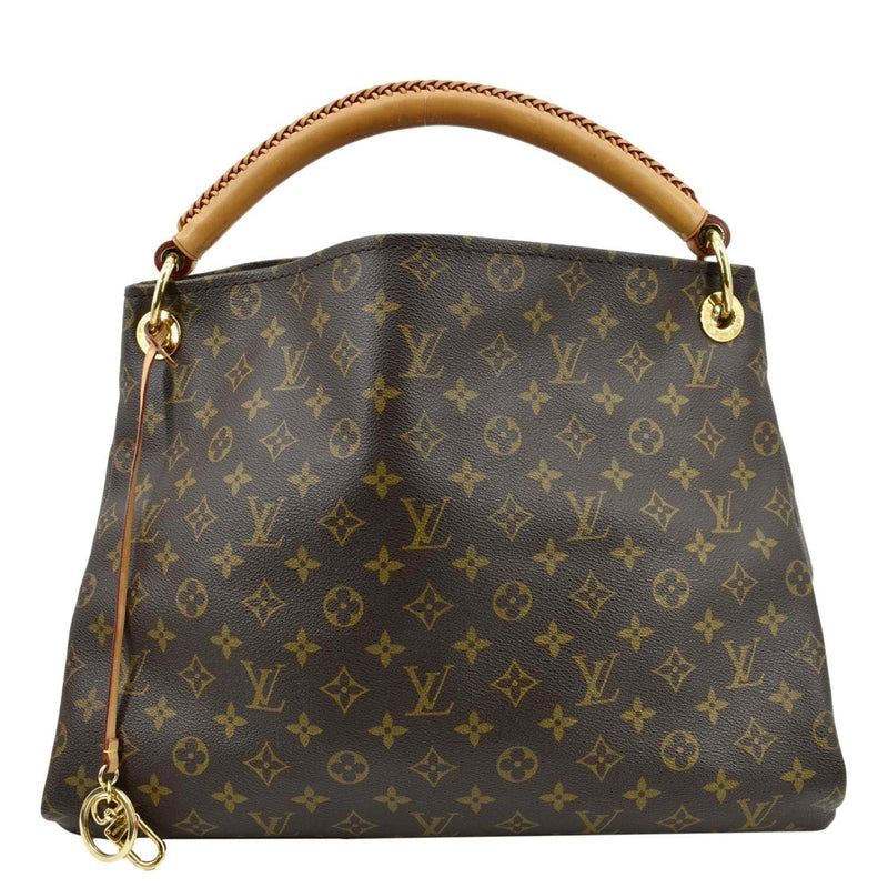 Louis Vuitton Artsy Monogram Mm Satchel Brown and Tan Canvas Hobo Bag -  Ideal Luxury