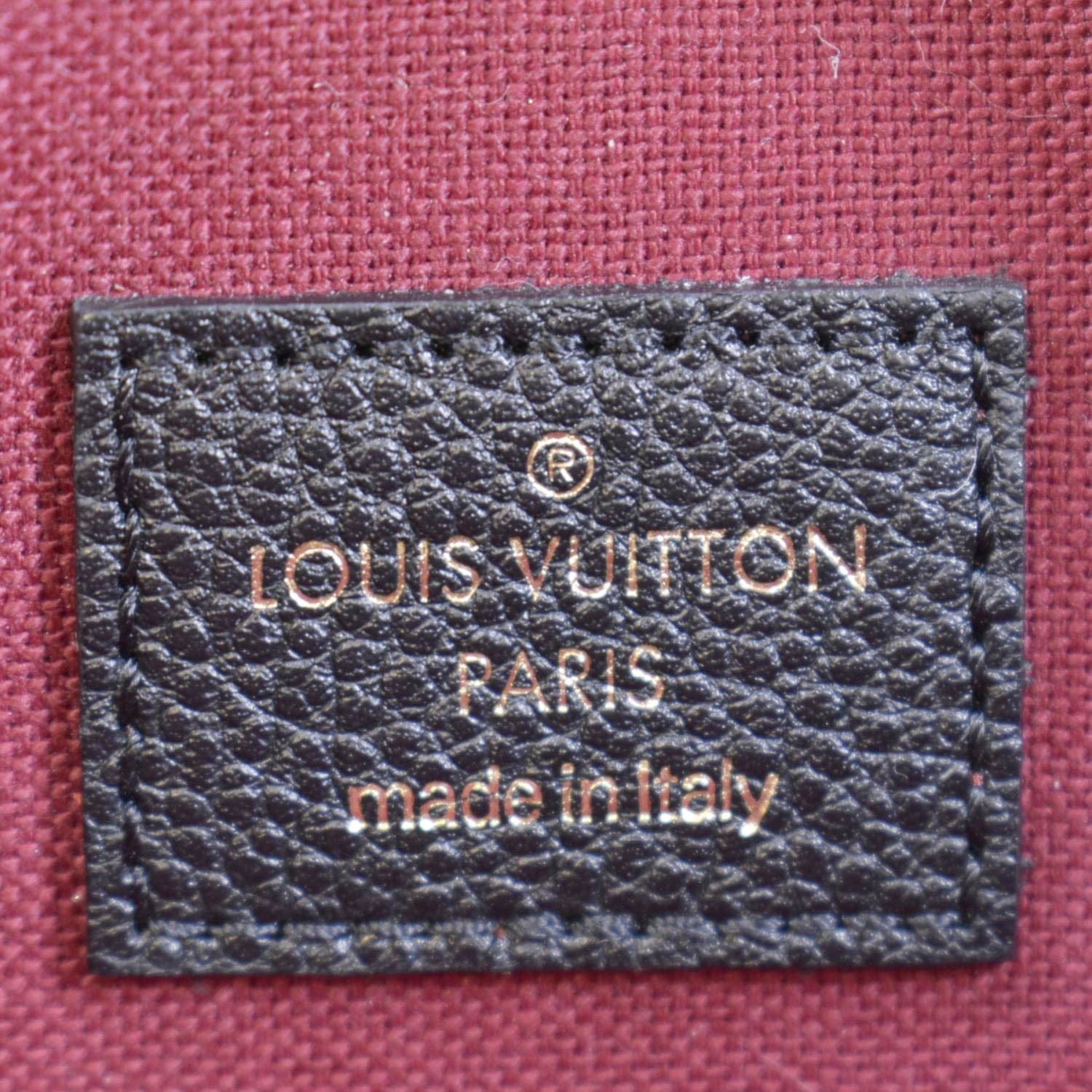 Louis Vuitton Felicie Pochette Bicolor Monogram Empreinte Leather