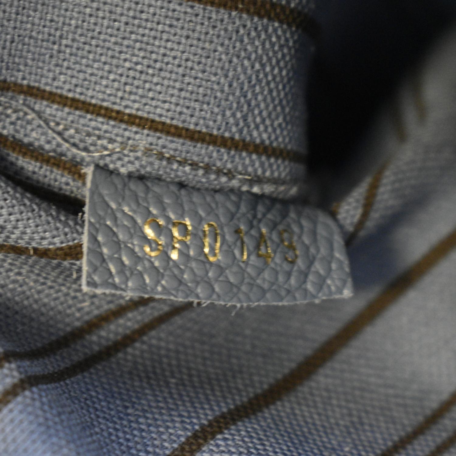 Louis Vuitton Blue Monogram Empreinte Leather Montaigne Bb (Authentic Pre-  Owned) - ShopStyle Shoulder Bags