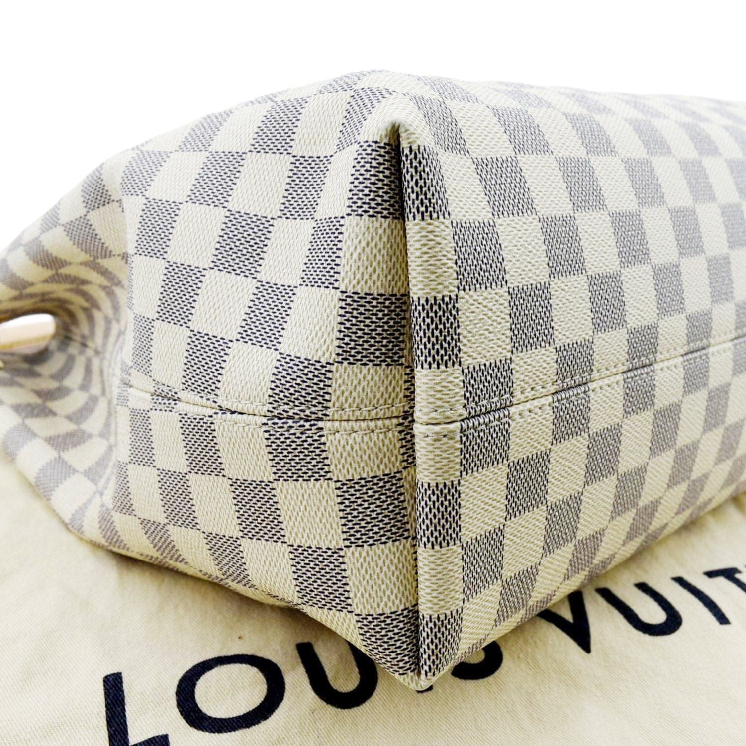 Louis Vuitton Graceful Handbag Damier MM White 2397351