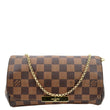 LOUIS VUITTON  Favorite PM Damier Ebene Shoulder Bag Brown