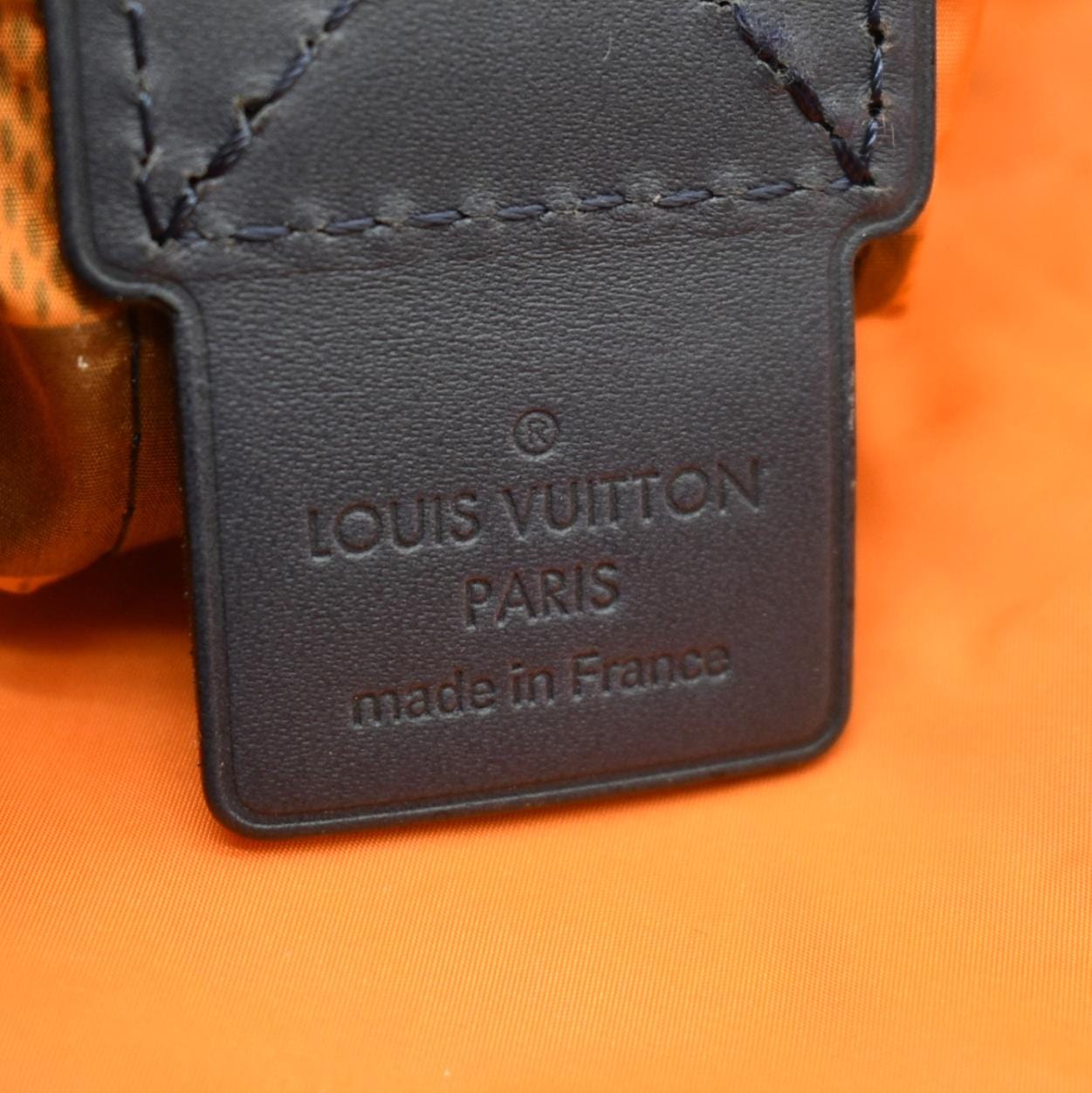 LOUIS VUITTON Nylon Damier Aventure Practical Blue 1225561