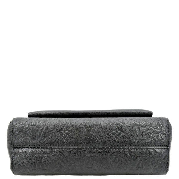 LOUIS VUITTON Vavin PM Monogram Empreinte Leather Shoulder Bag Black