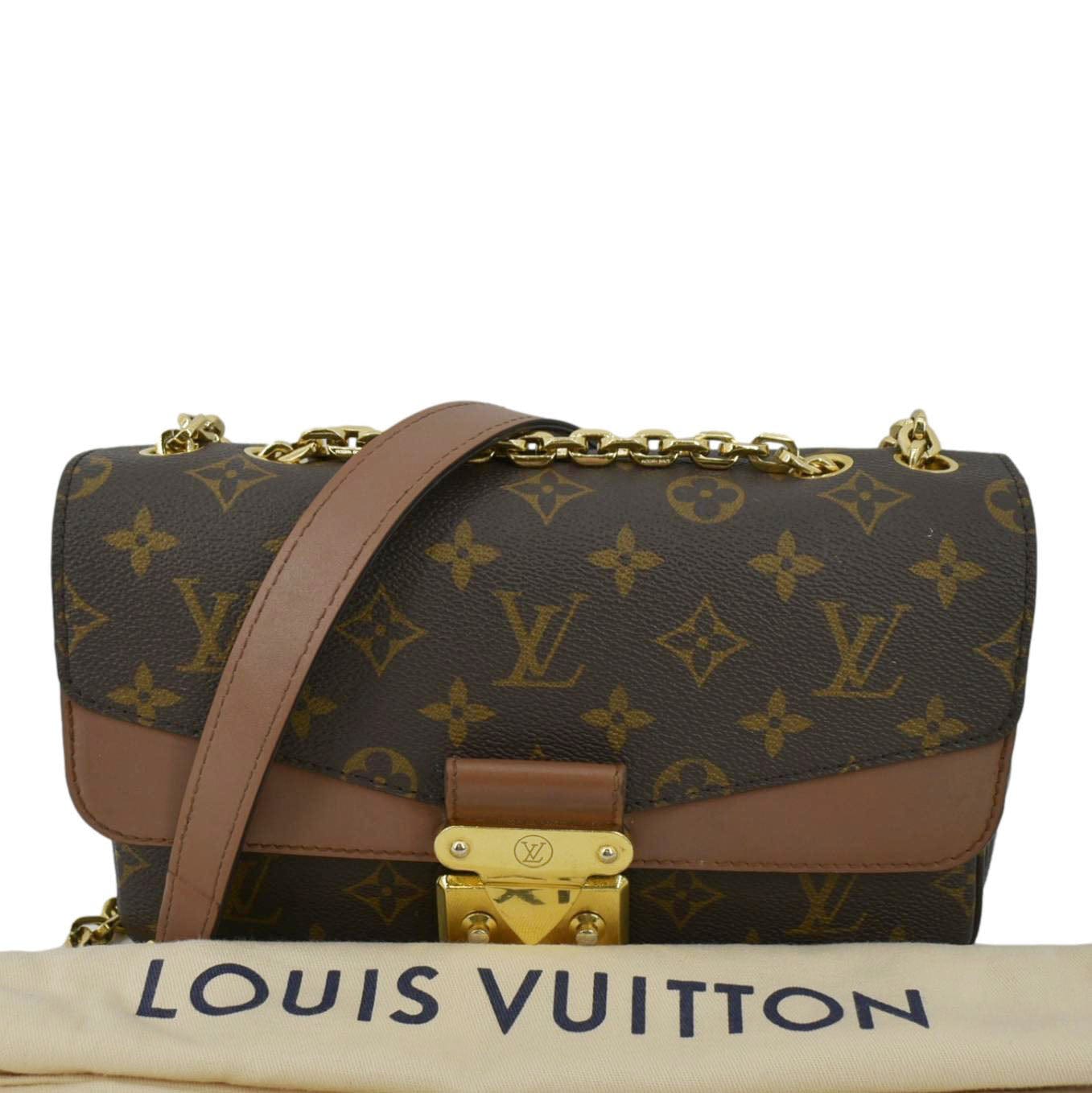 Louis Vuitton Monogram Leather Marceau Should Bag