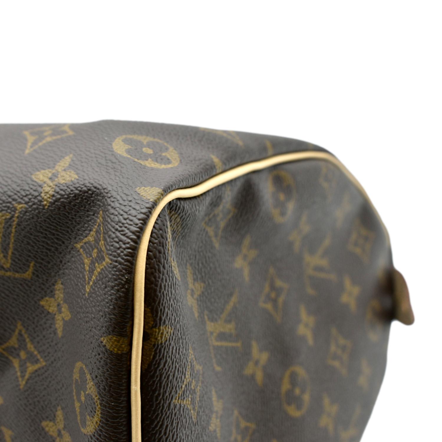 Louis Vuitton Speedy Duffle 35 Brown Canvas Monogram