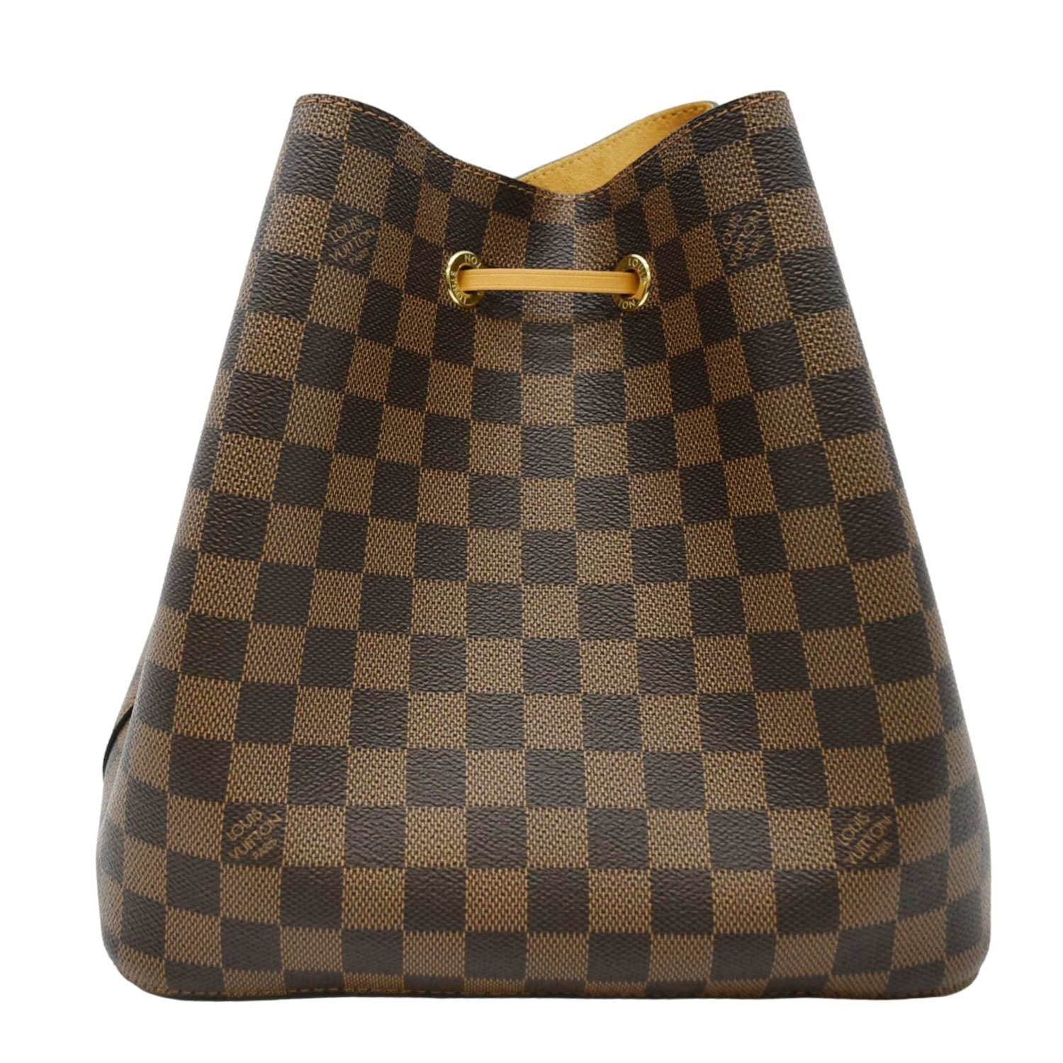 Used Louis Vuitton Neonoe MM Damier Ebene Shoulder Bag