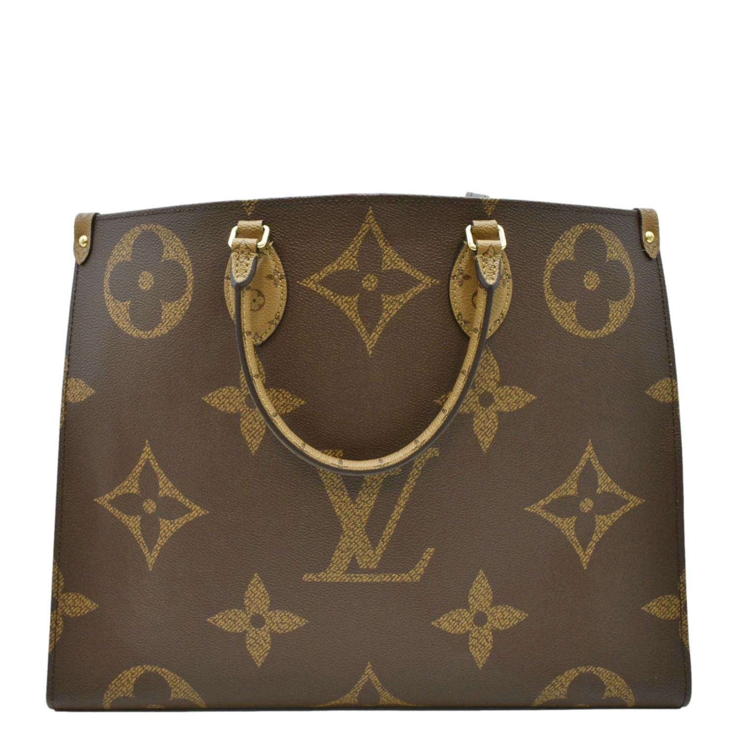 Louis Vuitton Onthego GM Monogram Reverse Monogram Giant