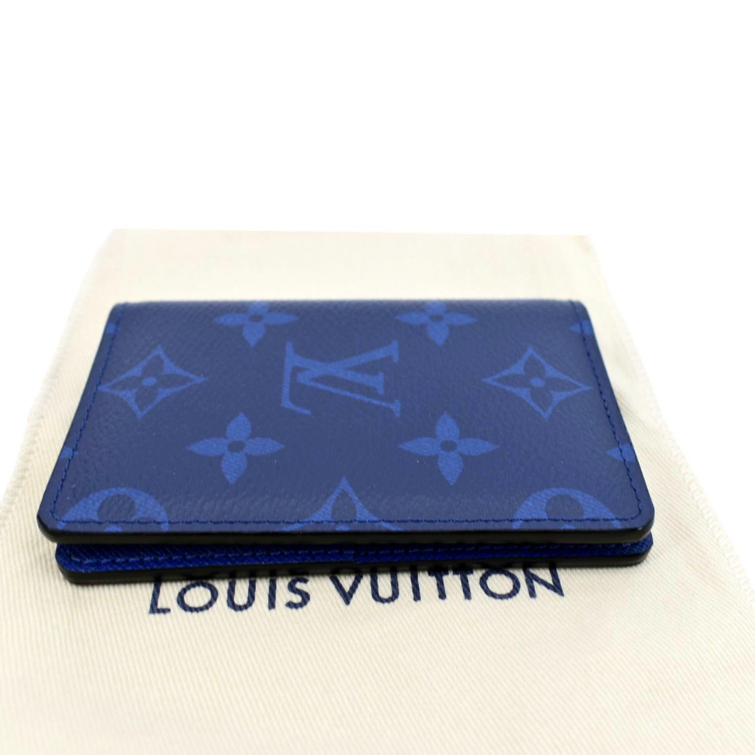 Louis Vuitton Pocket Organizer Monogram Pacific Taiga BlueLouis Vuitton  Pocket Organizer Monogram Pacific Taiga Blue - OFour