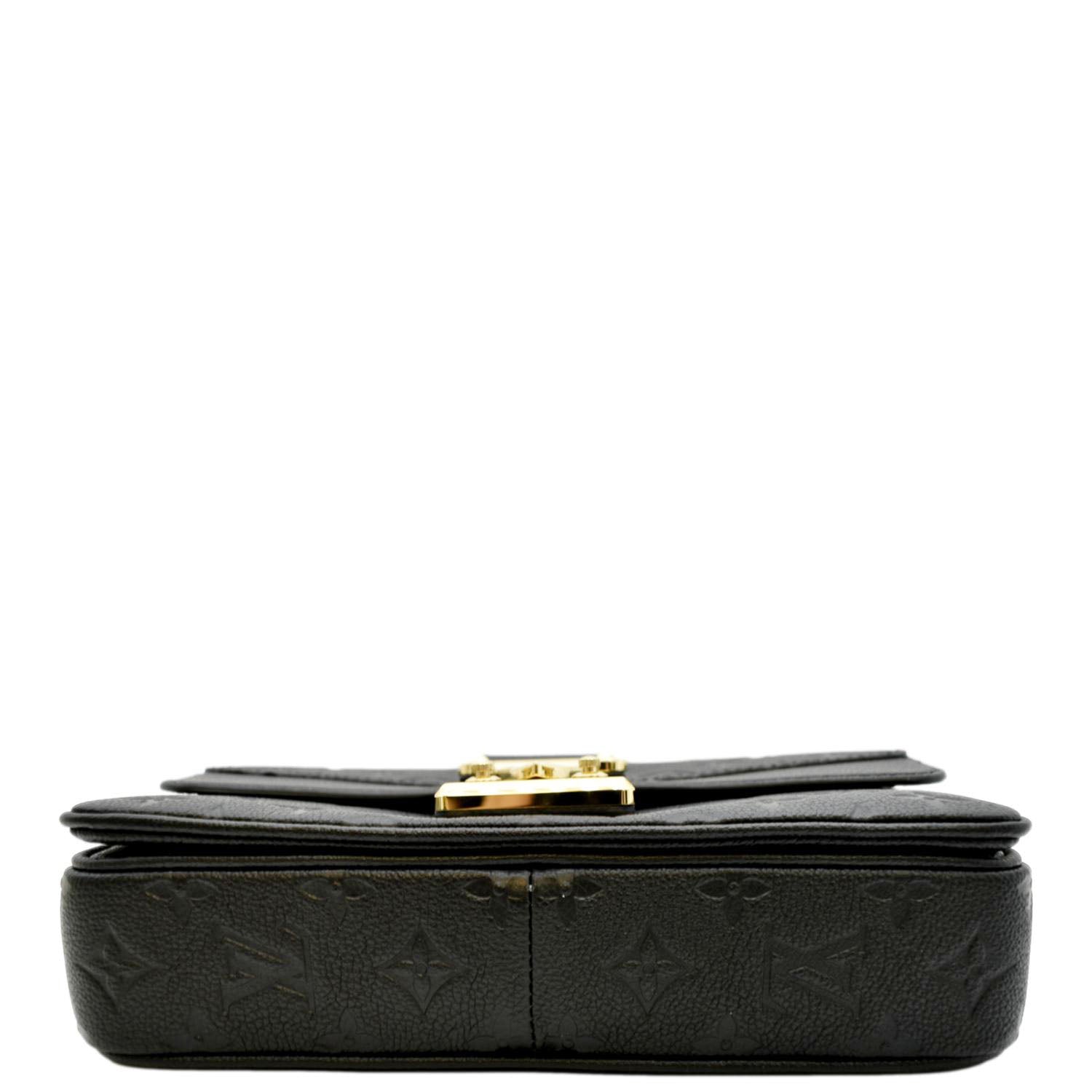 Marceau Bag - Luxury Monogram Empreinte Leather Black