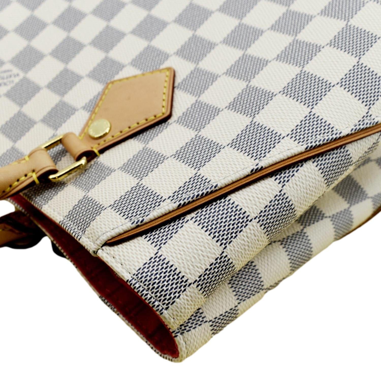 Louis Vuitton Calvi Handbag Damier White 19901617