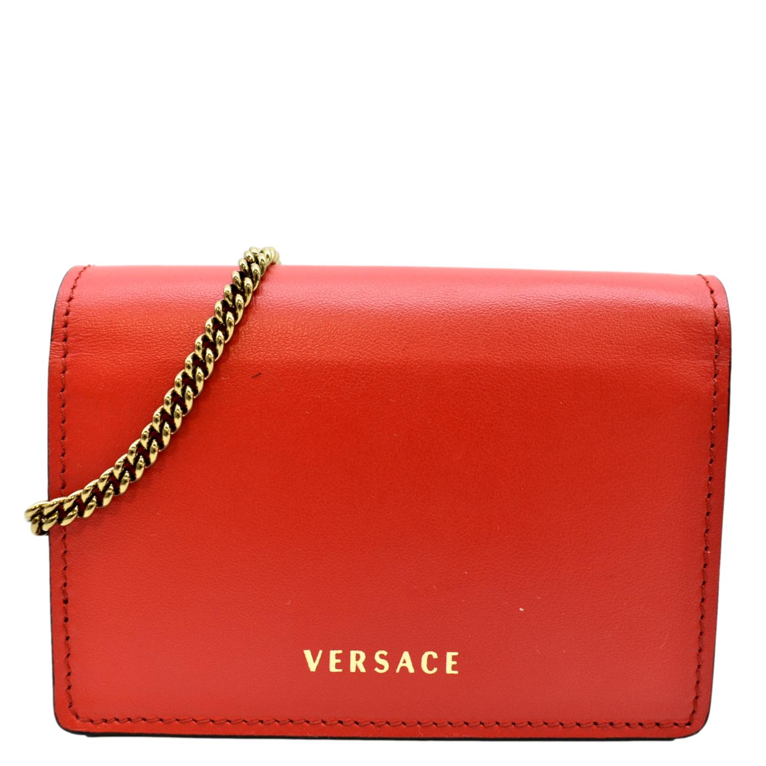 Patent leather handbag Versace Red in Patent leather - 36091239
