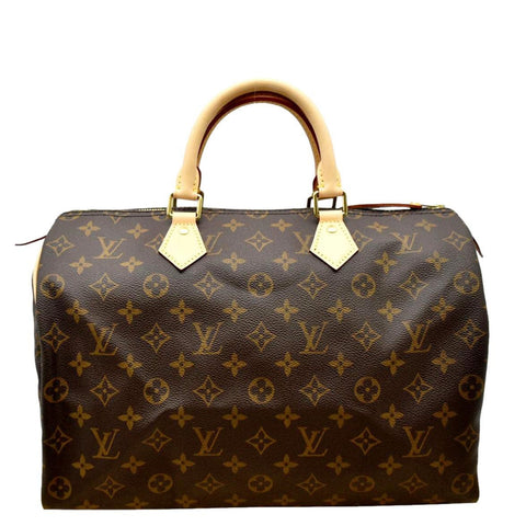 Louis Vuitton Monogram Aquarelle Speedy 30 - Brown Handle Bags