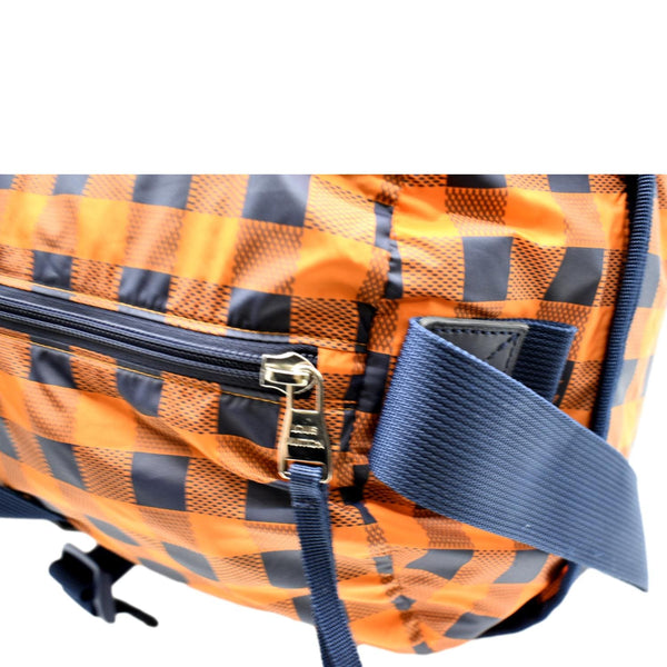 LOUIS VUITTON Keepall 50 Adventure Practical Nylon Damier Masai Duffle Travel Bag Orange - Hot Deals