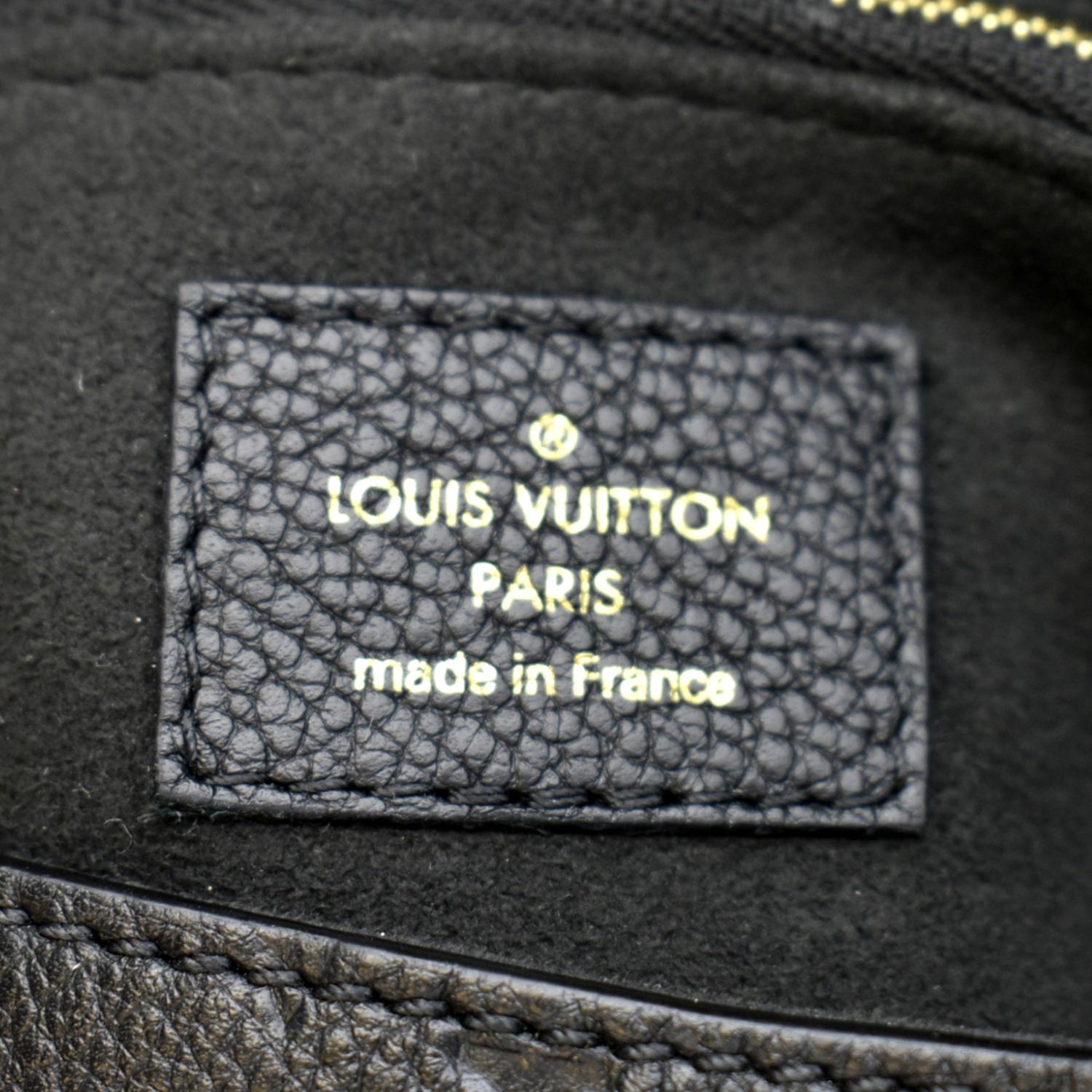 Louis Vuitton Black Monogram Empreinte Vavin PM