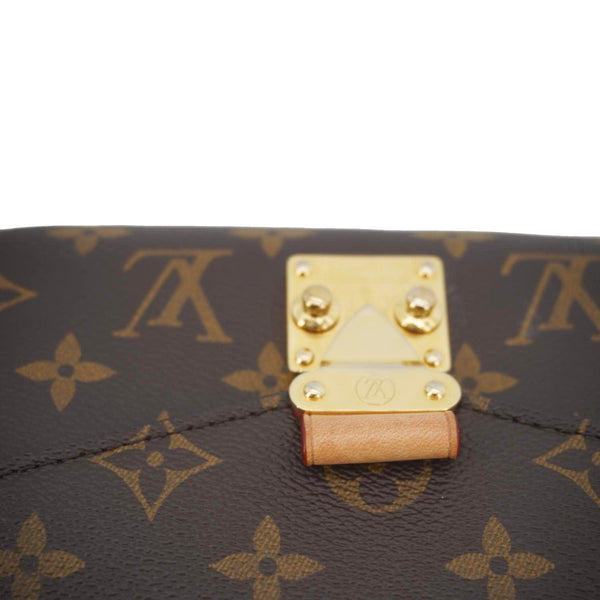 LOUIS VUITTON Metis East West Pochette Monogram Canvas chain Shoulder Bag Brown