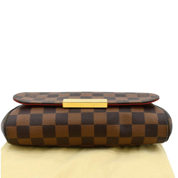 LOUIS VUITTON  Favorite PM Damier Ebene Shoulder Bag Brown