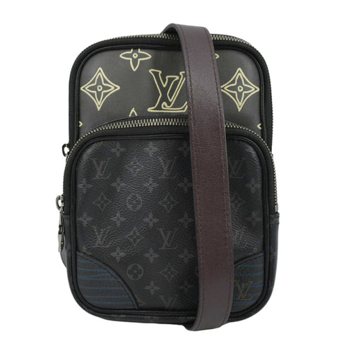 Louis Vuitton Chain -louise- Gm Woc Calfskin Flap Plum Quetsche Lv Wallet  On Chain Clutch Handbag