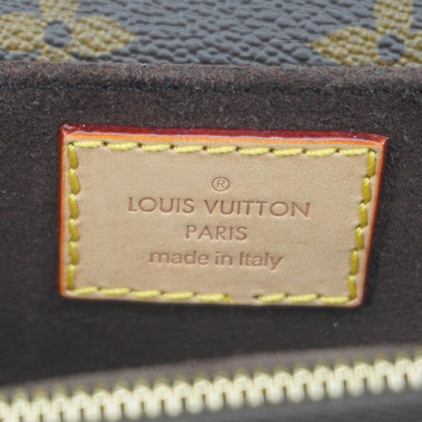 LOUIS VUITTON Metis East West Pochette Monogram Canvas chain Shoulder Bag Brown