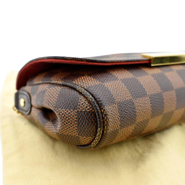 LOUIS VUITTON  Favorite PM Damier Ebene Shoulder Bag Brown