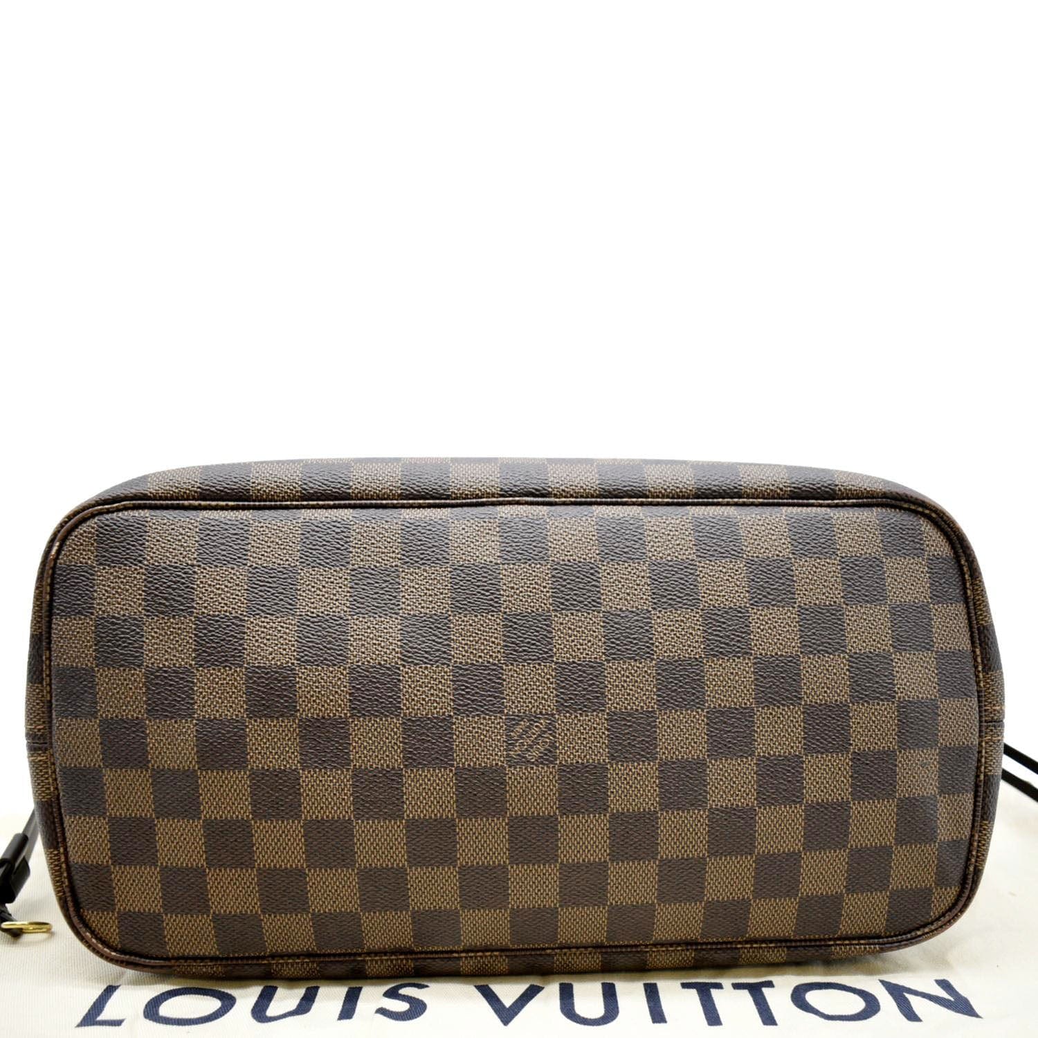 Louis Vuitton, Bags, Louis Vuitton Neverfull Mm Damier Ebene N4358