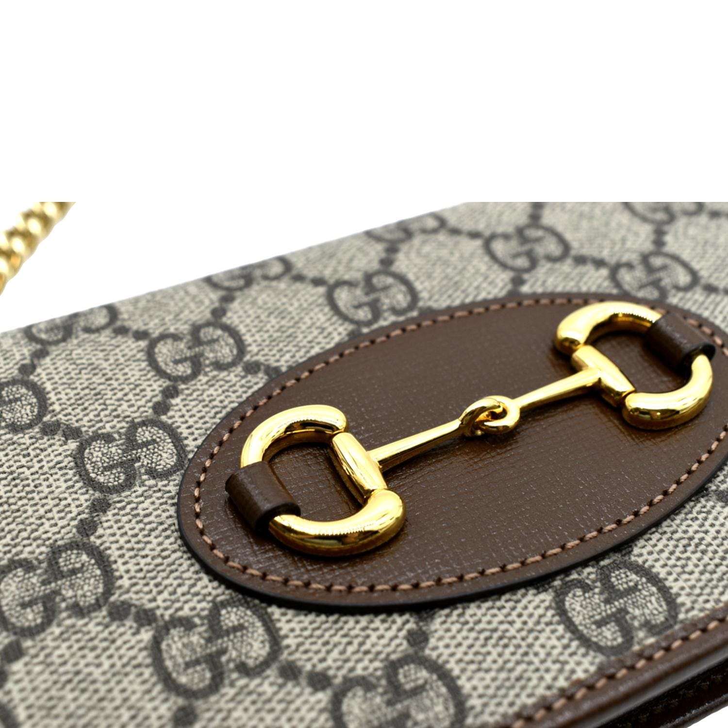 Gucci Horsebit 1955 wallet with chain