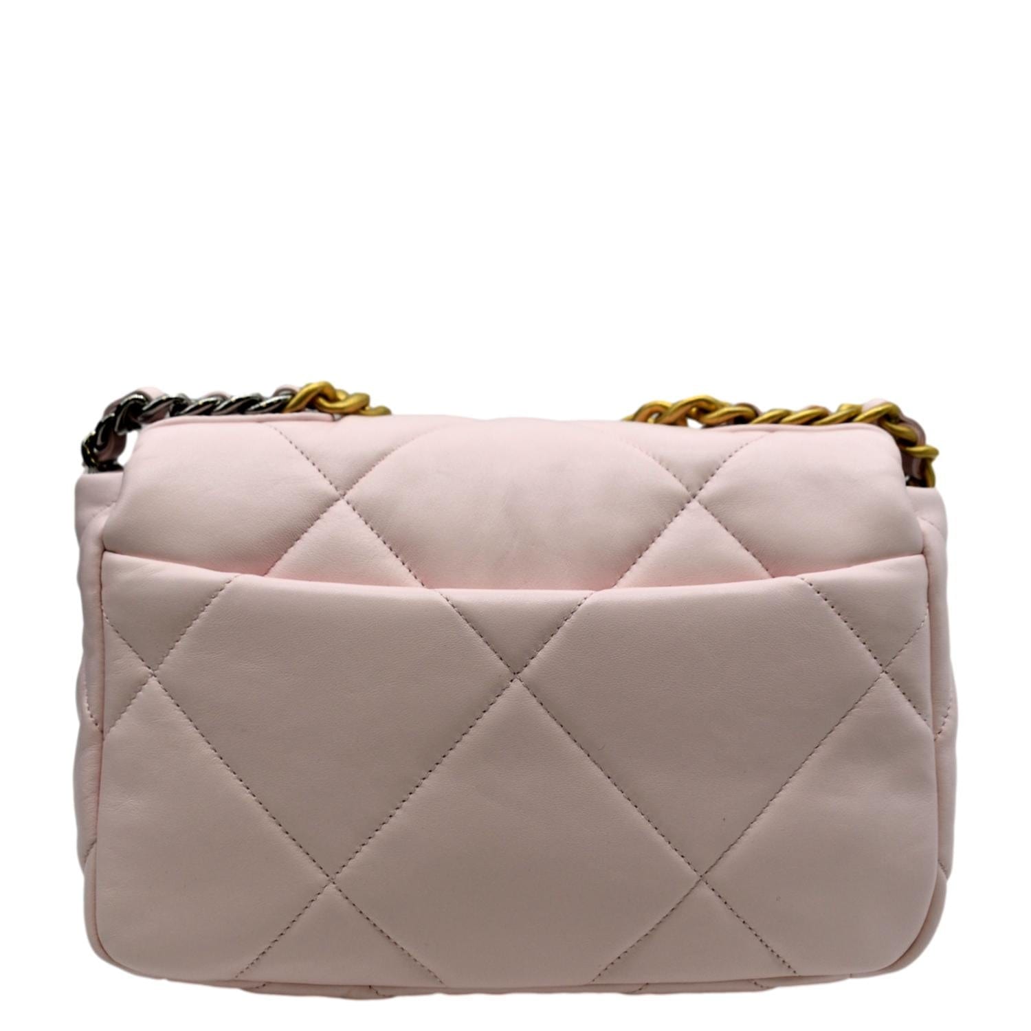 Chanel 19 Medium Quilted Lambskin Leather Flap Shoulder Bag