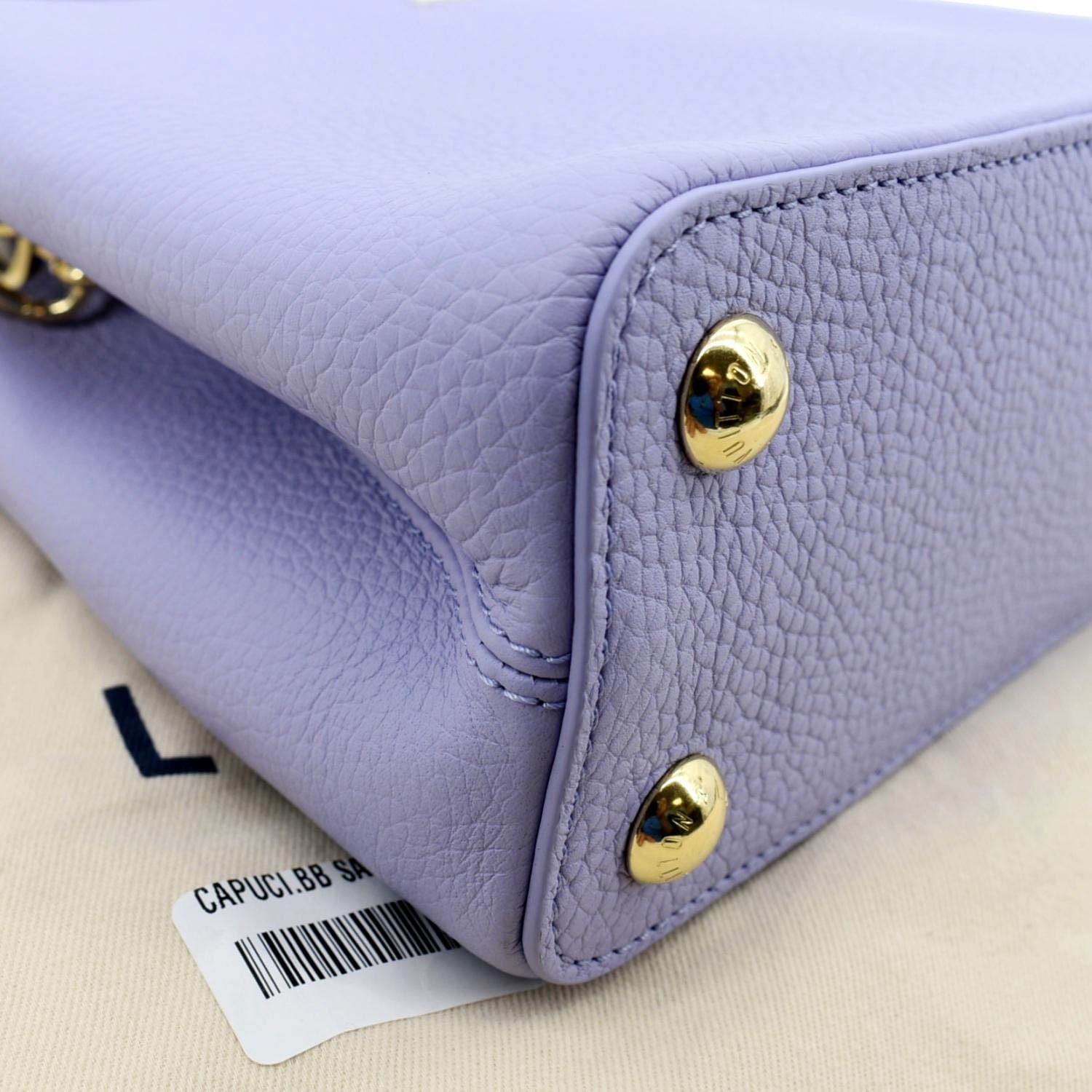 Louis Vuitton Capucines Womens Shoulder Bags, Blue