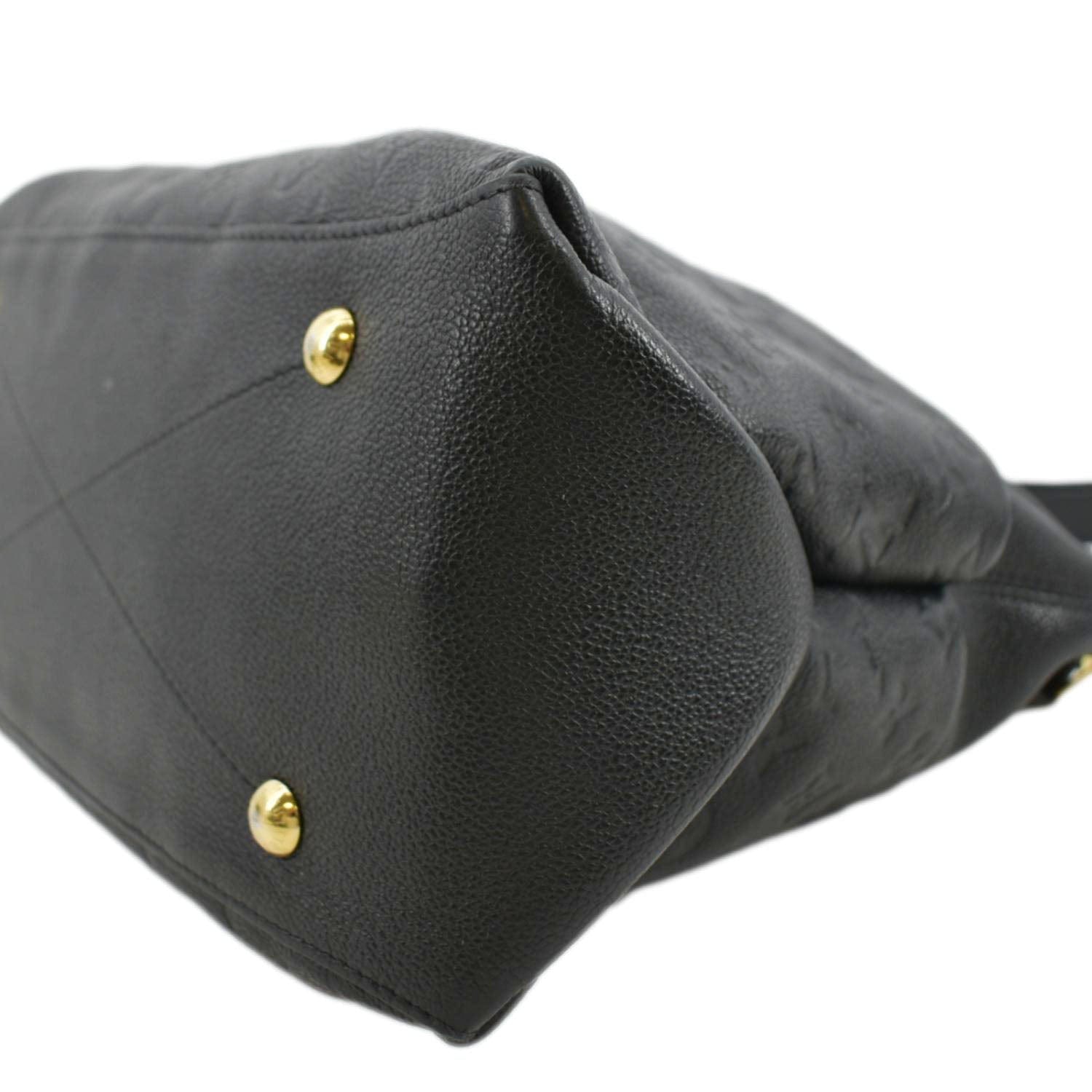 Louis Vuitton Black Monogram Empreinte Leather Maida Bag For Sale at 1stDibs