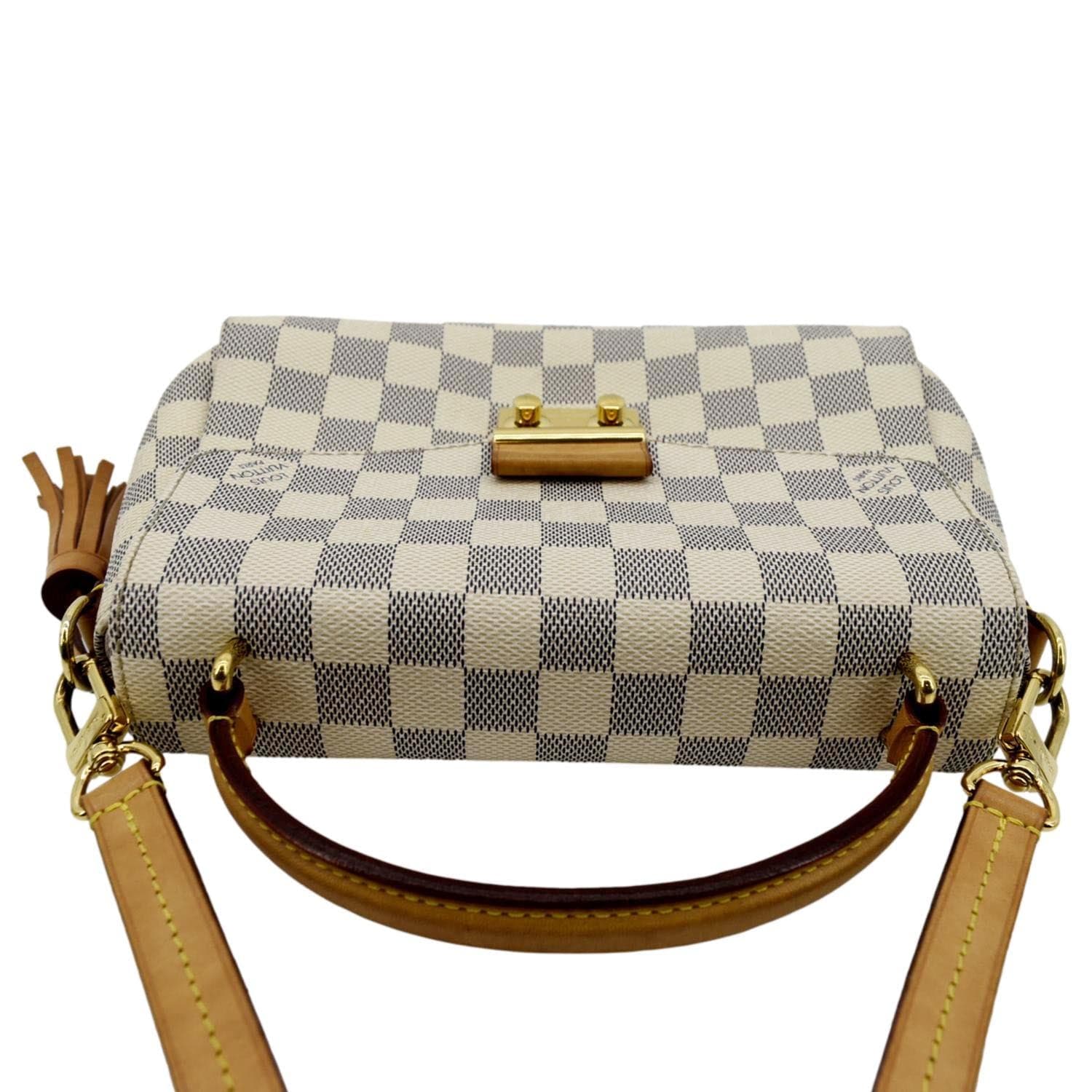 Louis Vuitton Damier Azur Canvas Croisette Crossbody Bag – Bagaholic