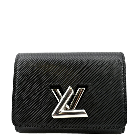 Louis Vuitton, Twist Compact Geldbörse, schwarz