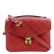 Louis Vuitton Metis Pochette Leather Crossbody Bag - Front