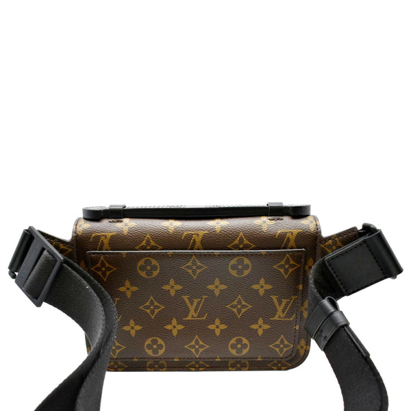 Louis Vuitton S Lock Sling Monogram Macassar Crossbody Bag Brown