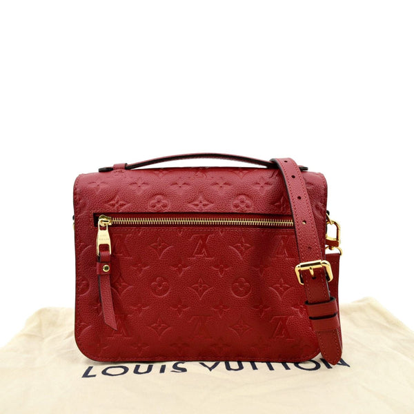 Louis Vuitton Metis Pochette Leather Crossbody Bag - Back