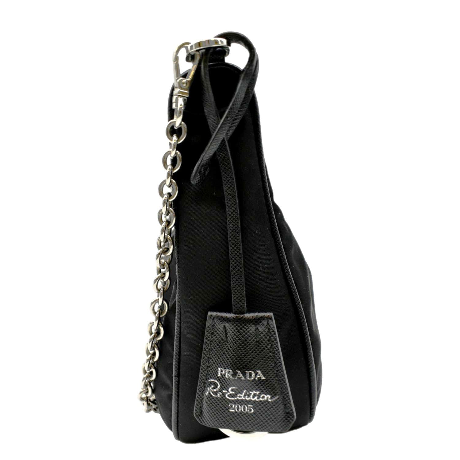 Prada Re-Edition 2005 Re-Nylon Shoulder Bag Black