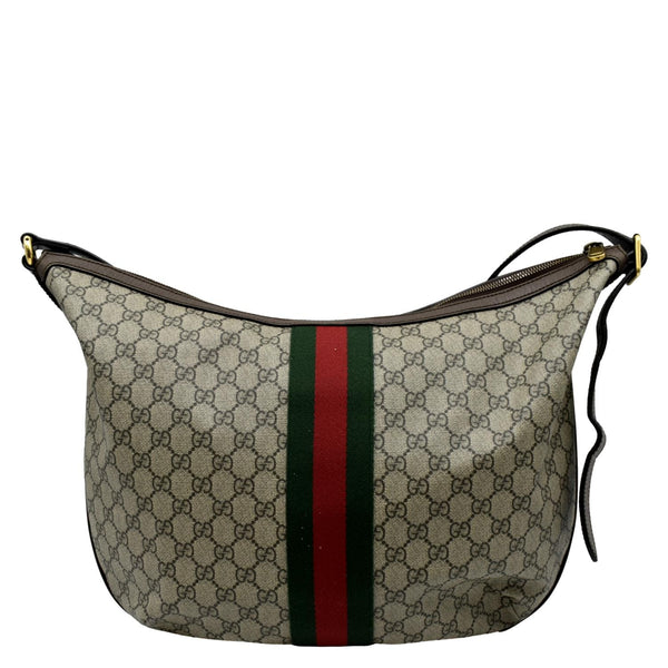 GUCCI Ophidia GG Supreme Canvas Shoulder Bag Beige 547939