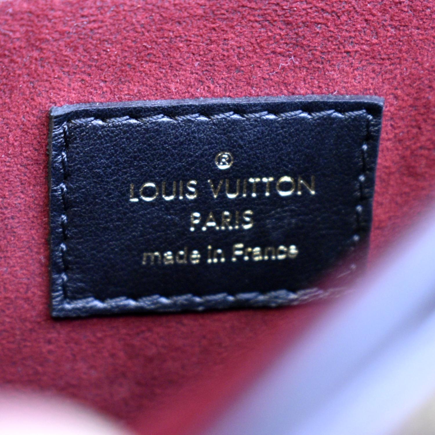 Passy cloth handbag Louis Vuitton Brown in Cloth - 34425695
