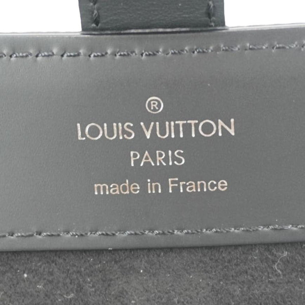 LOUIS VUITTON 3 Watch Case Monogram Eclipse Pouch Black