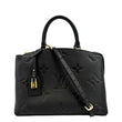 LOUIS VUITTON Grand Palais MM Monogram Empreinte Leather Shoulder Bag Black