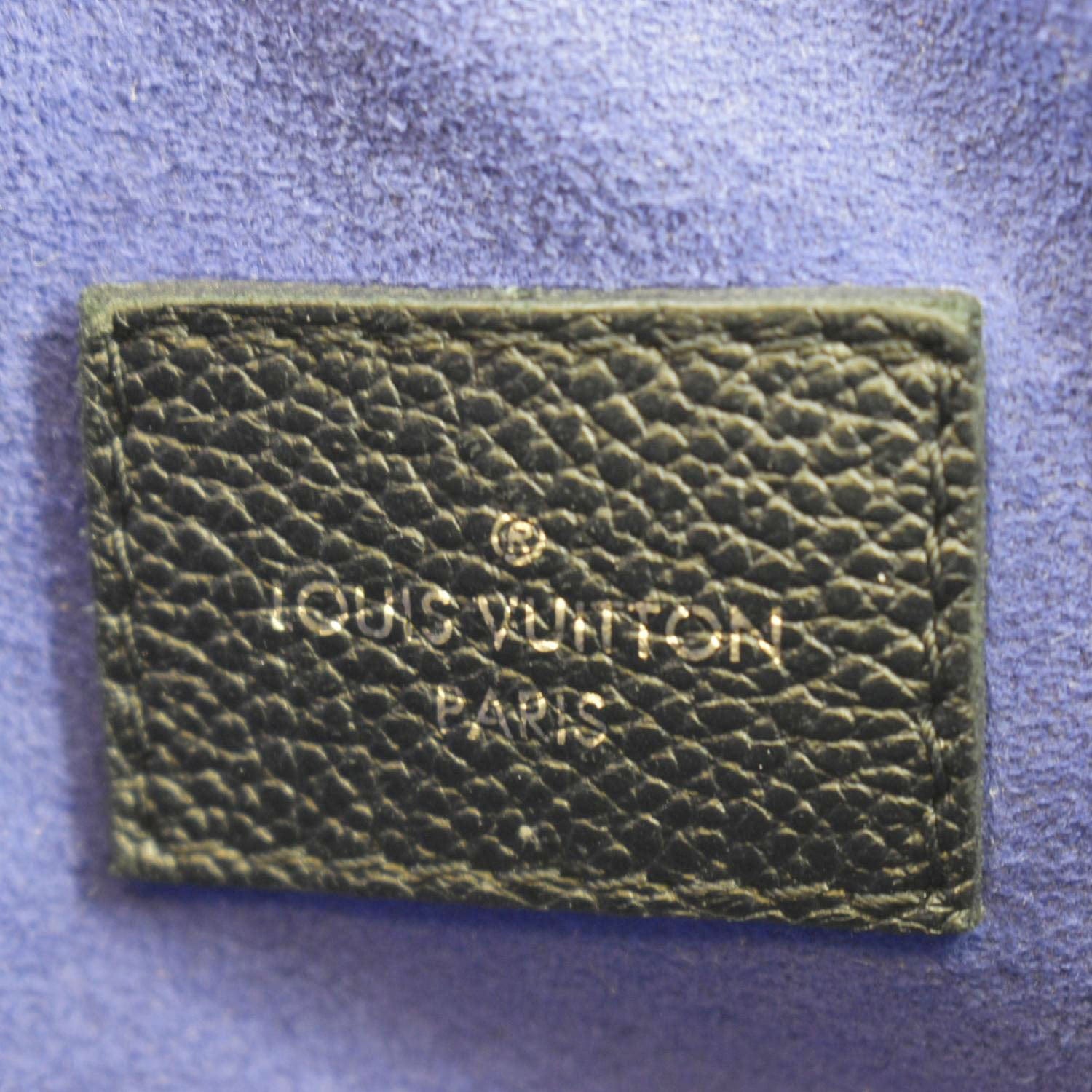 Maida leather handbag Louis Vuitton Black in Leather - 23175370