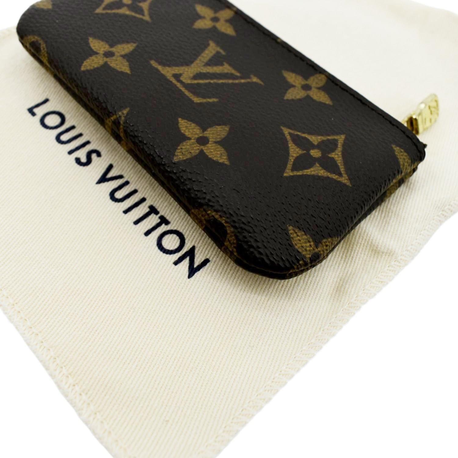 Louis Vuitton Pochette Cles Cherry Monogram Canvas Coin Key Case at 1stDibs